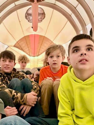 FOB Students Search for Jonah Inside the Belly of a Whale Named Chunk