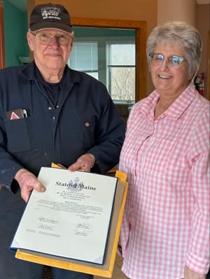 Retired Machiasport Fire Chief Receives Spirit of America Award