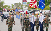 Eastport welcomes Sens. Collins and King for Fourth of July cerebrations 